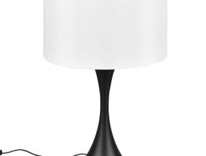 Φωτιστικό Επιτραπέζιο Sabia 515700132 40x62cm 1xE27 60W Black-White Trio Lighting