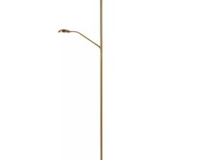 Φωτιστικό Δαπέδου Zenith 19791/24/02 25,4x180cm 20W 2xLED 3000K Dimmable Gold Lucide