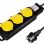 LOGILINK LPS253 POWER STRIP 3-WAY WITH SWITCH 3X CEE 7/3 OUTDOOR