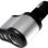 LOGILINK PA0131 3-IN-1 USB CAR CHARGER 2X USB 5V/2.1A + 1X LIGHTER BLACK/SILVER