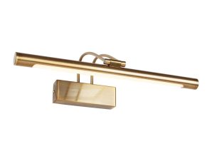 Φωτιστικό Μπάνιου Led Aca Aria PN17LEDW40BR Brass